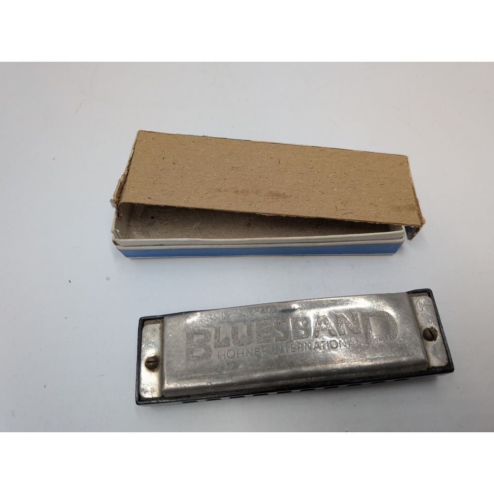 Hohner International Bluesband Harmonica Key of C 10 Hole Diatonic with Box